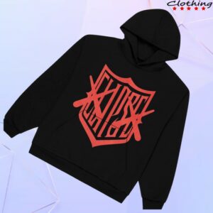 kenny Clipse Store Merch Kaws X Clipse Shield Hoodies kenny Clipse Store Merch Kaws X Clipse Shield Hoodies