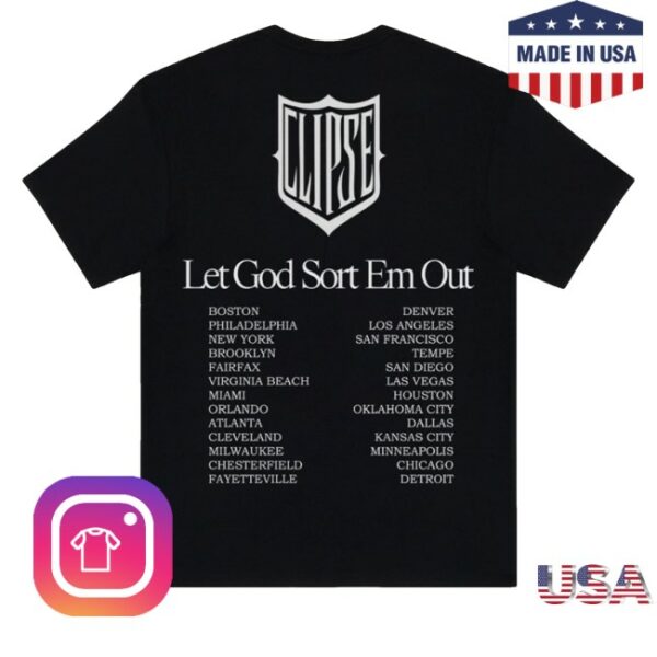 kenny Clipse Store Merch Let God Sort Em Out Prayer Shirtspng