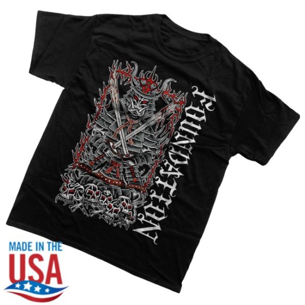 kenny Closed Casket Activities Merch Store Foundation Samurai Black Shirts