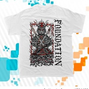 kenny Closed Casket Activities Merch Store Foundation Samurai White Shirt