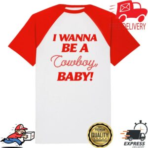kenny Cmat Merch I Wanna Be A Cowboy Baby Tee1 kenny Cmat Merch I Wanna Be A Cowboy Baby Tee1