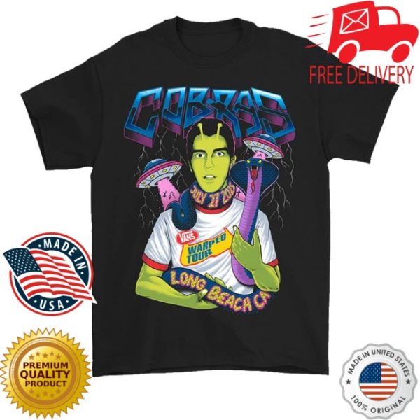 kenny Cobra Starship Merch Store Warped Ufo Shirt