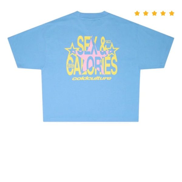 kenny Cold Culture Merch Store Sweet Calories Tee Light Blue