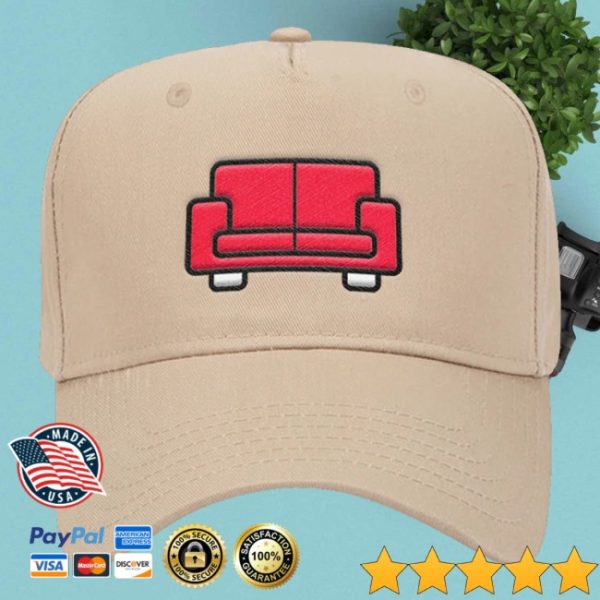 kenny Crash Adams Merch Store Red Couch Trucker Hat
