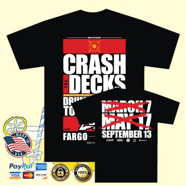 kenny Crash The Decks 2025 Tournament Fargo Nd Shirt