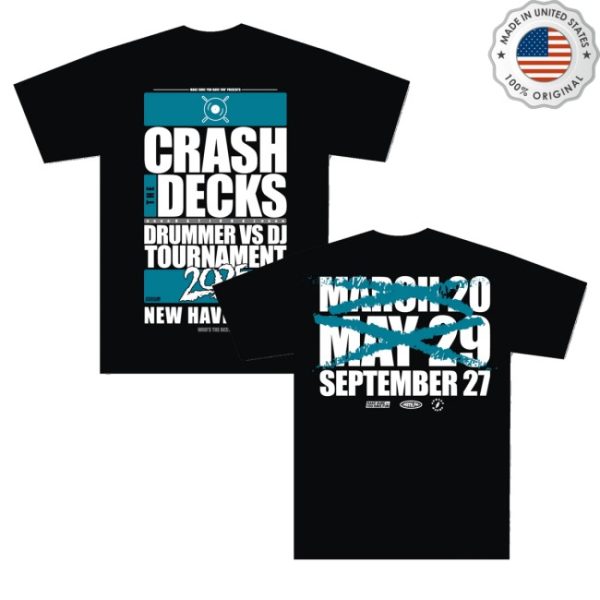 kenny Crash The Decks Merch Store 2025 Tournament New Haven Ct Shirtss