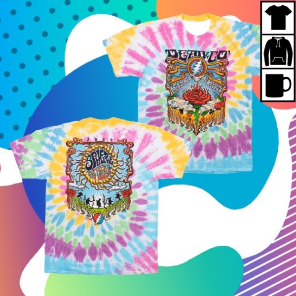 kenny Dead And Company Merch Dead Co Sphere Las Vegas Tie Dye Tee0