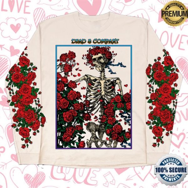 kenny Dead And Company Merch Dead Company Bertha Circle Natural Long Sleeve0