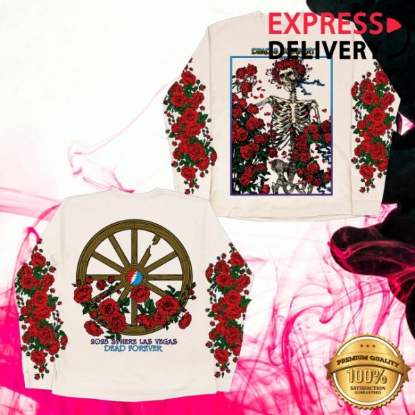kenny Dead And Company Merch Dead Company Bertha Circle Natural Long Sleeve1