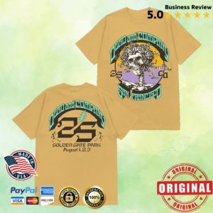 kenny Dead And Company Merch Dead Company Bertha Mustard Tee1