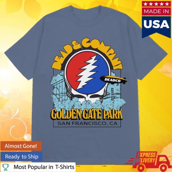 kenny Dead And Company Merch Dead Company Blue Jean Clouds Tee0