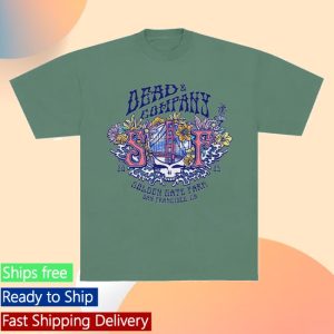 kenny Dead And Company Merch Dead Company Golden Gate Park Flowers Tee0 kenny Dead And Company Merch Dead Company Golden Gate Park Flowers Tee0