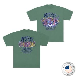 kenny Dead And Company Merch Dead Company Golden Gate Park Flowers Tee1 kenny Dead And Company Merch Dead Company Golden Gate Park Flowers Tee1