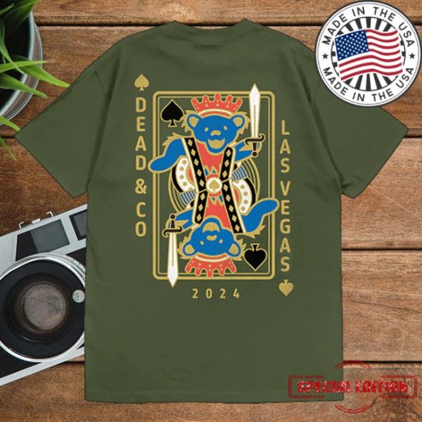 kenny Dead And Company Merch Dead Company Las Vegas Spade Tee