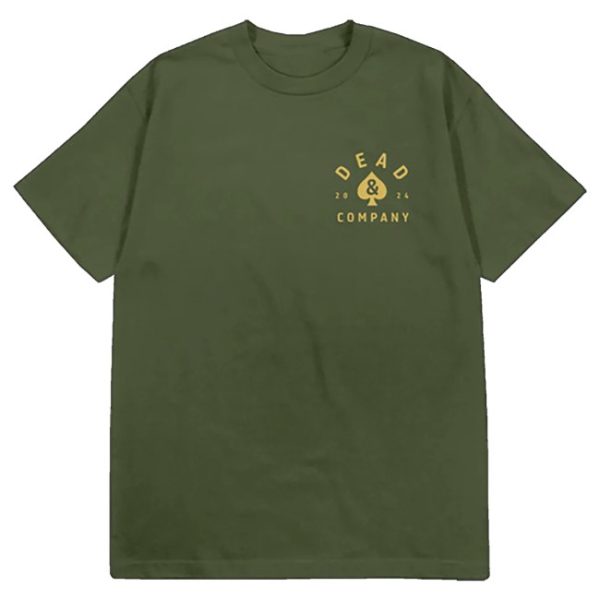 kenny Dead And Company Merch Dead Company Las Vegas Spade Tee0