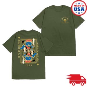 kenny Dead And Company Merch Dead Company Las Vegas Spade Tee1