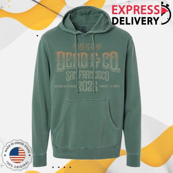 kenny Dead And Company Merch Dead Company San Francisco 2025 Hoodie