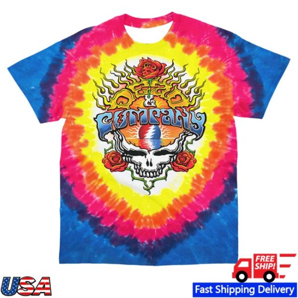 kenny Dead Company Golden Gate Park Tie Dye Tee