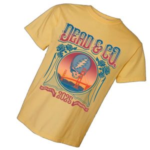 kenny Dead Company Merch Store Golden Gate Park Mustard Shirts