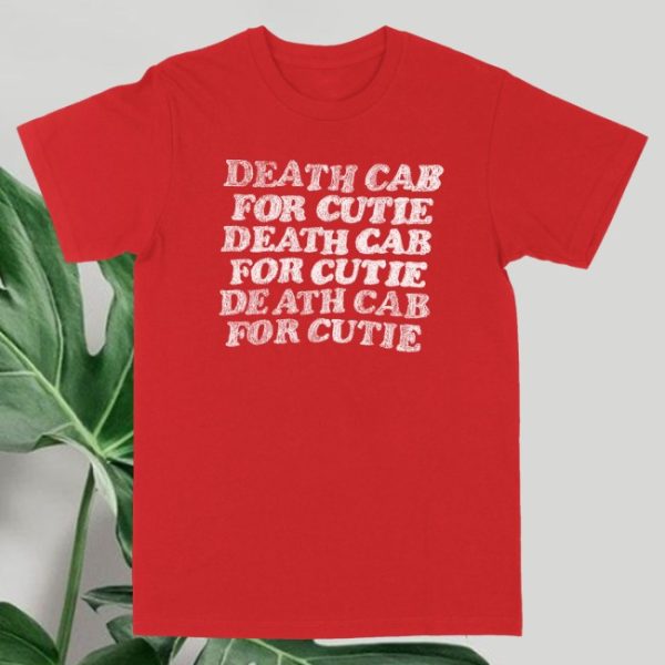 kenny Death Cab For Cutie Merch Crayon Shirt