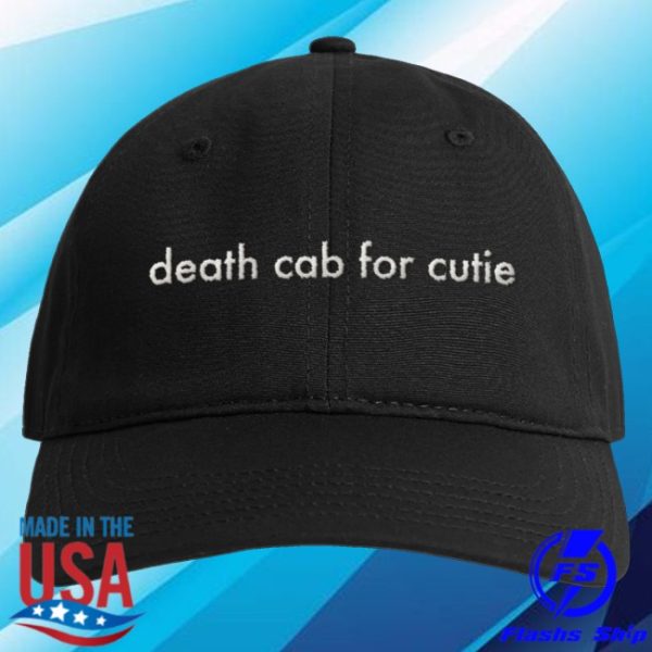 kenny Death Cab For Cutie Merch Dcfc Text Hat