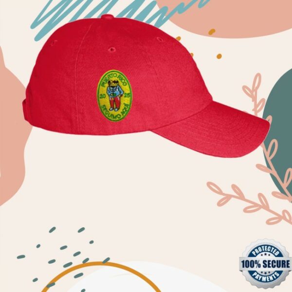 kenny Debi Tirar Mas Fotos Shop Merch Store Dtmf Red Dad Hats