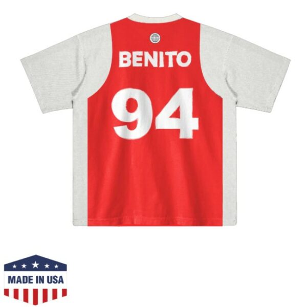 kenny Debi Tirar Mas Fotos Shop Merch Store Tee Jersey White Red Shirt