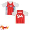 kenny Debi Tirar Mas Fotos Shop Merch Store Tee Jersey White Red Shirtss