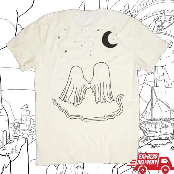 kenny Deftones Merch Ghosts Cream Shirt