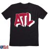 kenny Dicks Sporting Goods Merch Where Im From Mens Atlanta Black City Code Short Sleeve Shirt