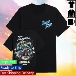 kenny Dim Mak Merch Shop Store Dim Mak X Demon Slayer Tanjiro Souvernir Shirt