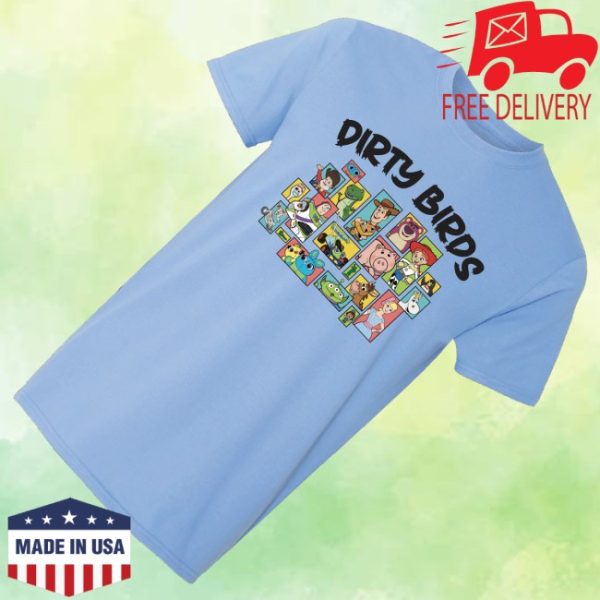 kenny Dirty Birds Baseball Merch Adult Blue Toys Shirt0