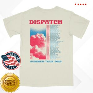 kenny Dispatch Merch Summer Tour 2025 Tee1 kenny Dispatch Merch Summer Tour 2025 Tee1