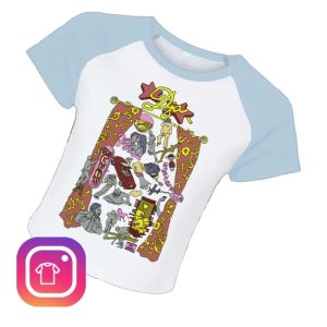 kenny Djo Official Merch Store Flash Raglan Shirts