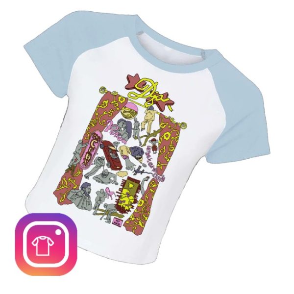 kenny Djo Official Merch Store Flash Raglan Shirts