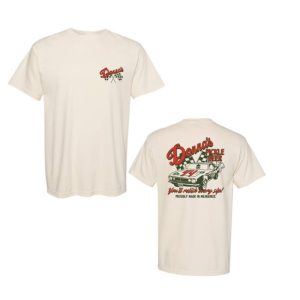 kenny Donnas Pickle Beer Merch Store Shop Donnas Two Tone Racer Tee