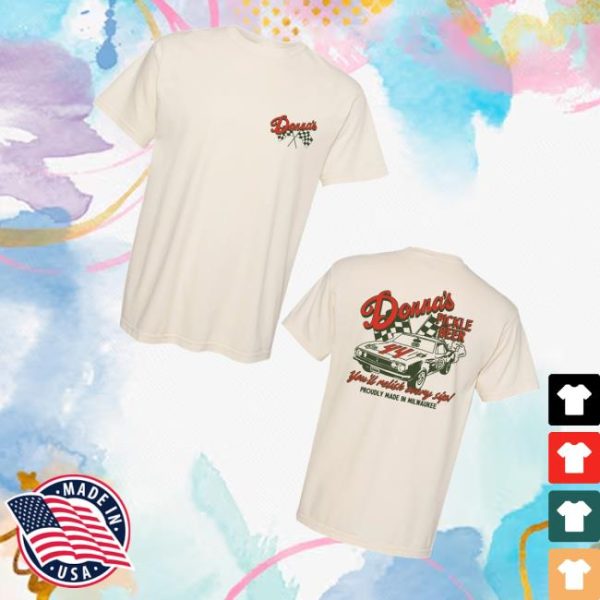 kenny Donnas Pickle Beer Merch Store Shop Donnas Two Tone Racer Teev