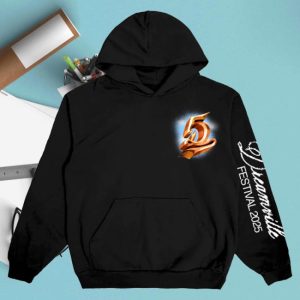 kenny Dreamville Festival Merch Dv 25 Big 5 Black Hoodie1