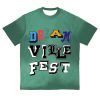 kenny Dreamville Festival Merch Dv 25 Varsity Letters Washed Cedar Tee0