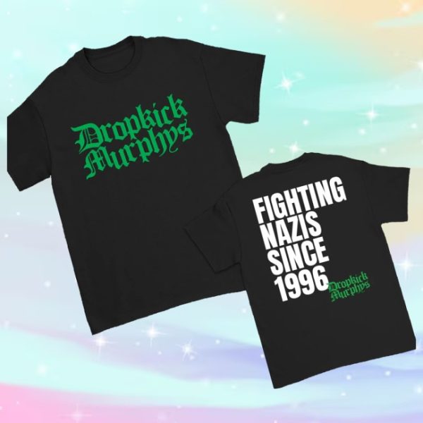 kenny Dropkick Murphys Merch Fighting Nazis Since 96 Shirt Black1