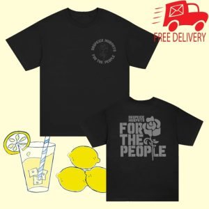 kenny Dropkick Murphys Merch For The People Rose Shirt Black