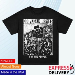 kenny Dropkick Murphys Merch For The People Shirt Black