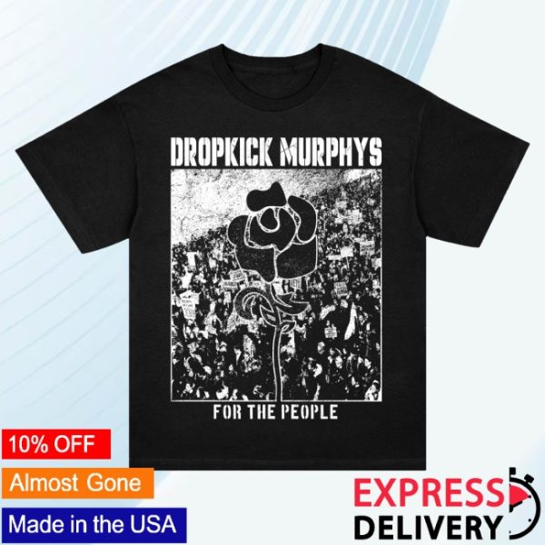 kenny Dropkick Murphys Merch For The People Shirt Black