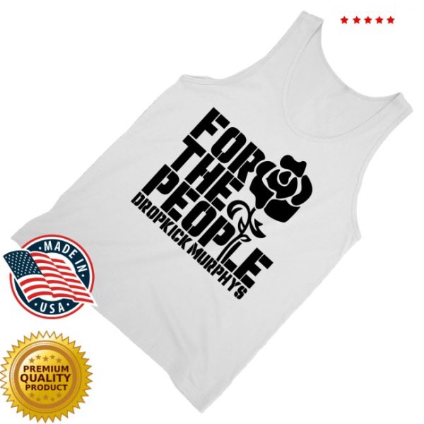 kenny Dropkick Murphys Merch For The People Tank Top White1