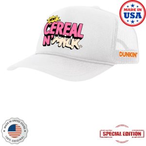 kenny Dunkin Pop Up Shop Cereal N' Milk Hat White