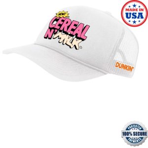 kenny Dunkin Pop Up Shop Cereal N' Milk Hat Whites
