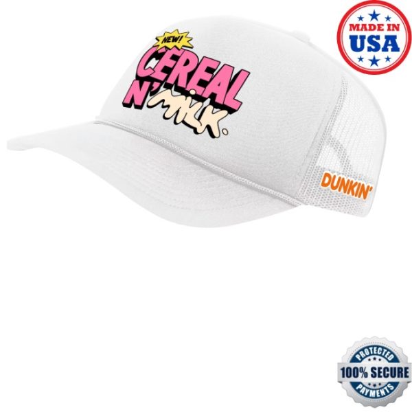 kenny Dunkin Pop Up Shop Cereal N' Milk Hat Whites