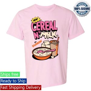 kenny Dunkin Pop Up Shop Cereal N Milk Heavy Weight Shirt