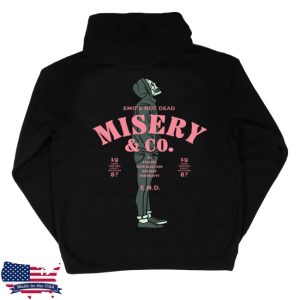 kenny Emos Not Dead Misery Co Hoodies
