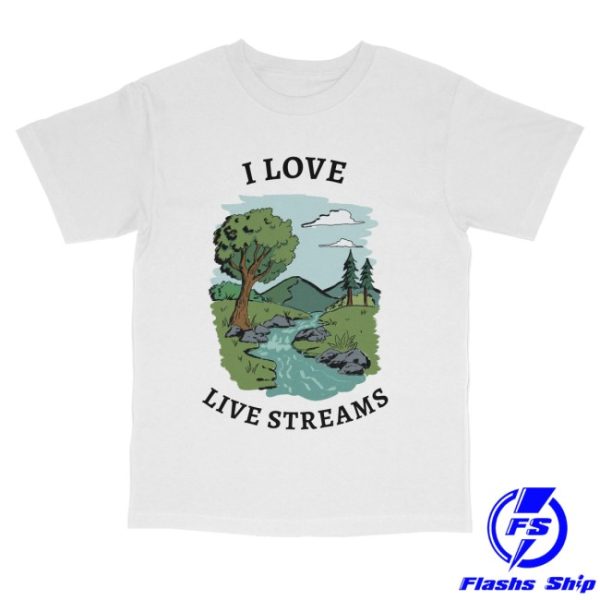 kenny Emotional Club Merch I Love Live Streams Tee